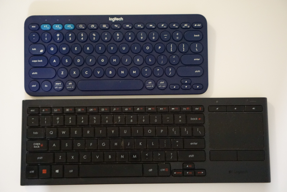 Logitech K380 대 K830